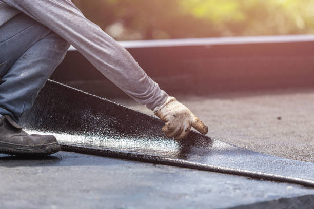 Professional Interior Drainage System technician working in Lyndhurst, NJ